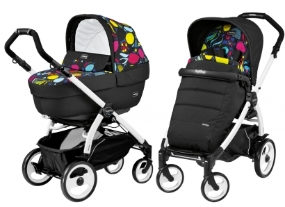 Коляска 2 в 1 Peg Perego Book 51 Elite Combo (прогулочный блок Pop-Up Completo, шасси Jet) Manri