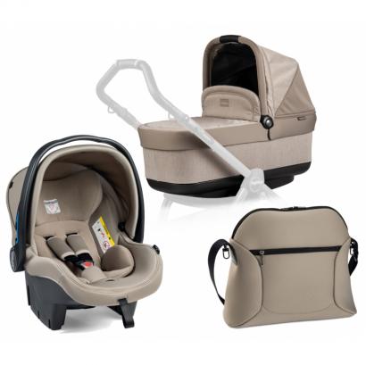 Коляска 3 в 1 Peg Perego Set Modular Pop Up (без шасси) Cream