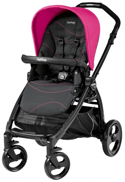 Прогулочная коляска Peg Perego Book Plus Pop-Up Sportivo Bloom Pink
