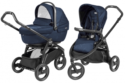 Коляска 2 в 1 Peg Perego Book Scout XL Modular System (прогулочный блок Pop-Up Sportivo) Geo Navy