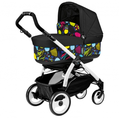 Коляска для новорожденных Peg Perego Book 51 Navetta Pop Up (шасси White/Black) Manri