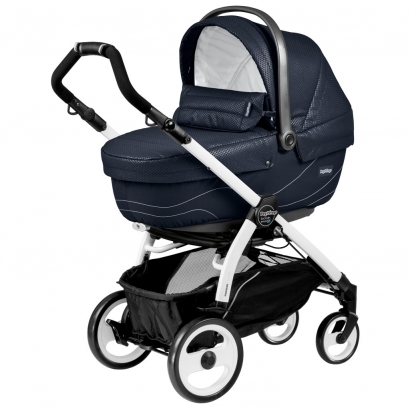 Коляска для новорожденных Peg Perego Book 51 Navetta XL (шасси Jet) Bloom Navy