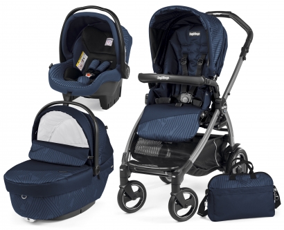 Коляска 3 в 1 Peg Perego Book Plus Geo Modular Geo Navy