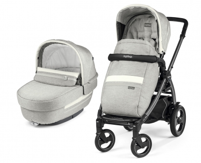 Коляска 2 в 1 Peg Perego Book 51 S Elite Combo Luxe Pure
