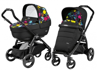 Коляска 2 в 1 Peg Perego Book Plus Elite Modular System (прогулочный блок Pop-Up Completo) Manri