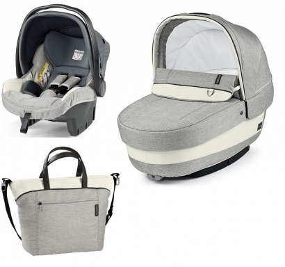 Коляска 3 в 1 Peg Perego Set Modular Elite (без шасси) Luxe Opal