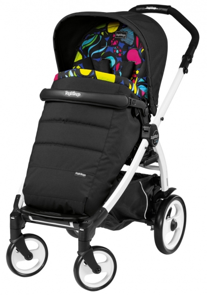Прогулочная коляска Peg Perego Book 51 Pop-Up Completo (шасси White/Black) Manri