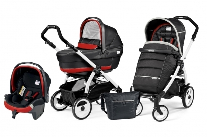 Коляска 3 в 1 Peg Perego Book 51 XL Modular System (прогулочный блок Pop-Up Completo, шасси Jet) Synergy