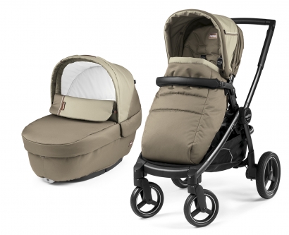 Коляска 2 в 1 Peg Perego Team Elite Combo Class Beige