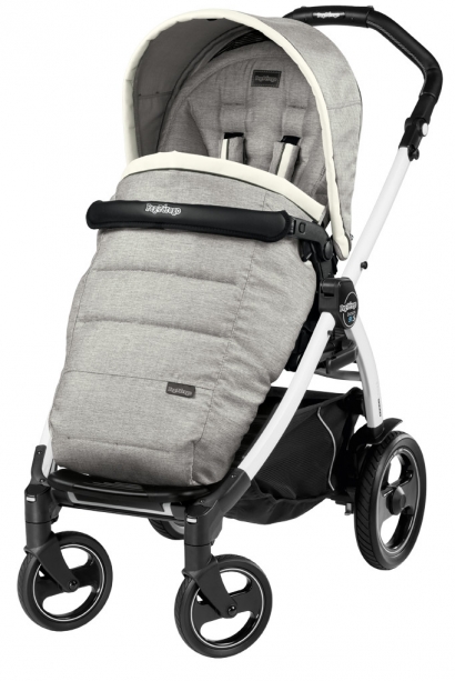 Прогулочная коляска Peg Perego Book 51 S Pop-Up Completo (шасси White/Black) Luxe Opal