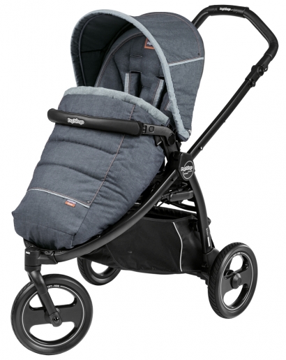 Прогулочная коляска Peg Perego Book Scout Pop-Up Completo Blue Denim