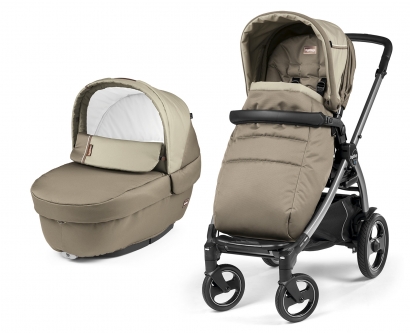 Коляска 2 в 1 Peg Perego Book 51 S Elite Combo Class Beige