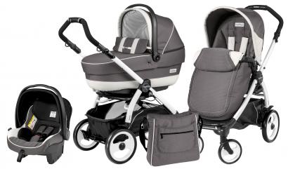 Коляска 3 в 1 Peg Perego Book Plus XL Set Modular (прогулочный блок Pop-Up Completo) Piccadilly