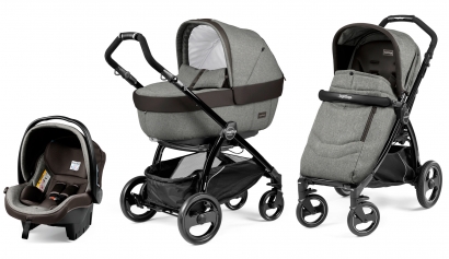 Коляска 3 в 1 Peg Perego Book Plus Elite Modular System (прогулочный блок Pop-Up Completo) Atmosphere