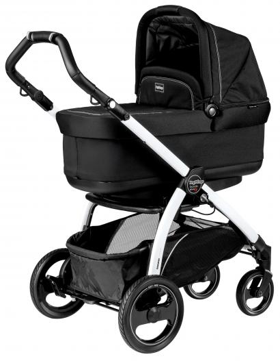 Коляска для новорожденных Peg Perego Book S Pop-Up (шасси White/Black) Onyx