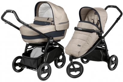 Коляска 2 в 1 Peg Perego Book Scout Elite Combo Luxe Beige