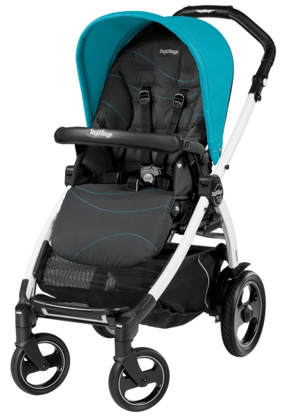 Прогулочная коляска Peg Perego Book 51 S Pop-Up Sportivo (шасси White/Black) Bloom Scuba