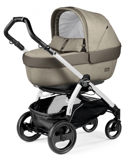 Коляска для новорожденных Peg Perego Book 51 S Elite (шасси Titania) Cream