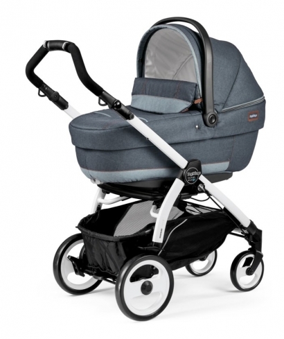 Коляска для новорожденных Peg Perego Book 51 Navetta XL (шасси Jet) Blue Denim