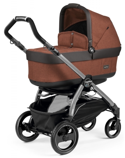 Коляска для новорожденных Peg Perego Book 51 S Navetta Pop-Up (шасси Jet) Terracotta
