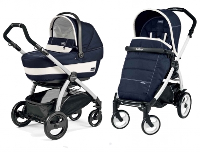 Коляска 2 в 1 Peg Perego Book 51 XL Modular System (прогулочный блок Pop-Up Completo, шасси Jet) Riviera