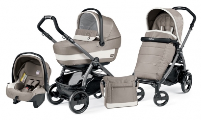 Коляска 3 в 1 Peg Perego Book 51 XL Modular System (прогулочный блок Pop-Up Completo, шасси Jet) Versilia