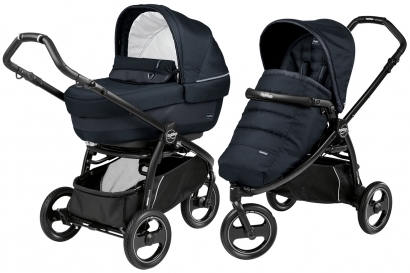 Коляска 2 в 1 Peg Perego Book Scout Elite Combo Luxe Bluenight