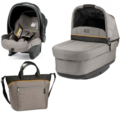 Коляска 3 в 1 Peg Perego Set Modular Pop Up (без шасси) Luxe Grey
