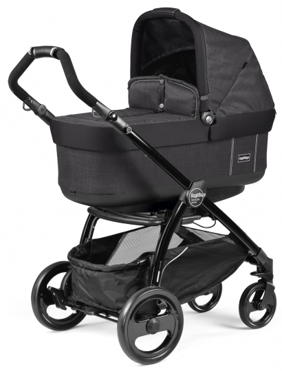 Коляска для новорожденных Peg Perego Book Plus Navetta Pop-Up Team Onyx