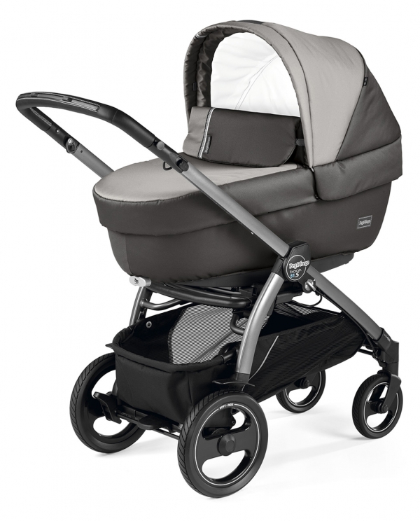 Коляска для новорожденных Peg Perego Book 51 S Elite (шасси Titania) Class Grey