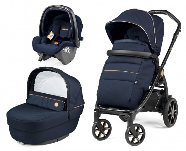 Коляска 3 в 1 Peg Perego Book SLK Modular Blue Shine