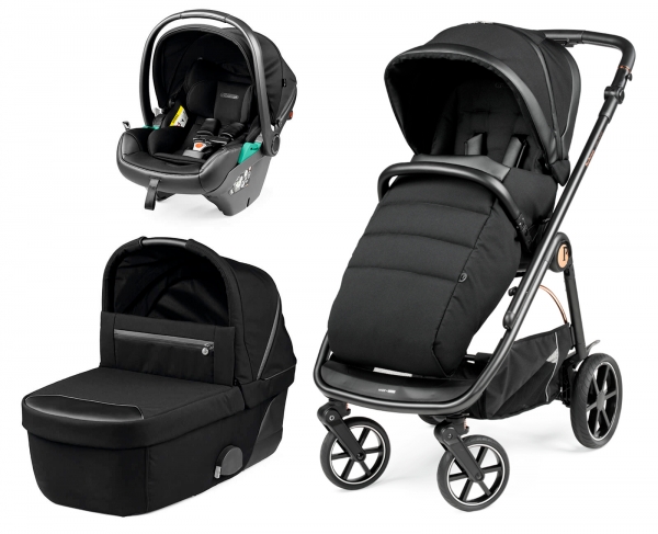 Коляска 3 в 1 Peg Perego Veloce Lounge Modular Special Edition Bronze Noir