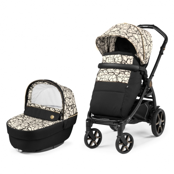 Коляска 2 в 1 Peg Perego Book Combo Elite Graphic Gold