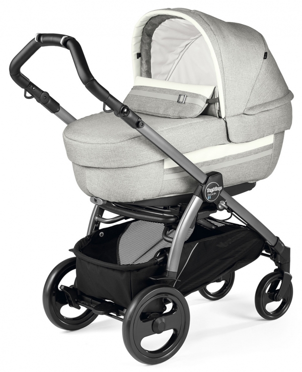 Коляска для новорожденных Peg Perego Book 51 Elite (шасси White/Black) Luxe Pure