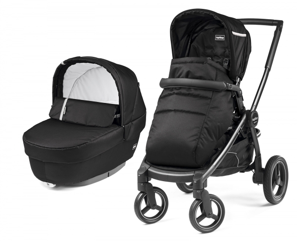 Коляска 2 в 1 Peg Perego Team Elite Combo Class Black