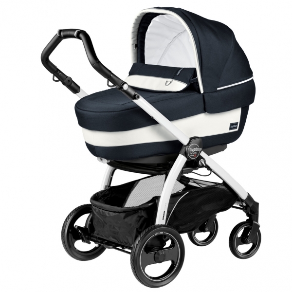 Коляска для новорожденных Peg Perego Book S Elite (шасси Jet) Luxe Blue