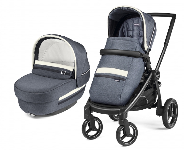 Коляска 2 в 1 Peg Perego Team Elite Combo Luxe Mirage