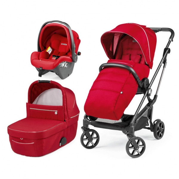 Коляска 3 в 1 Peg Perego Vivace SLK Modular Red Shine