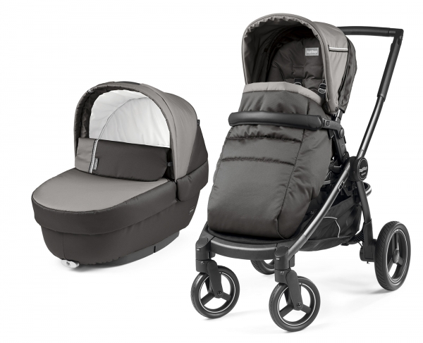 Коляска 2 в 1 Peg Perego Team Elite Combo Class Grey