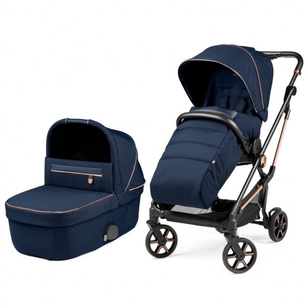 Коляска 2 в 1 Peg Perego Vivace Combo Special Edition Blue Shine