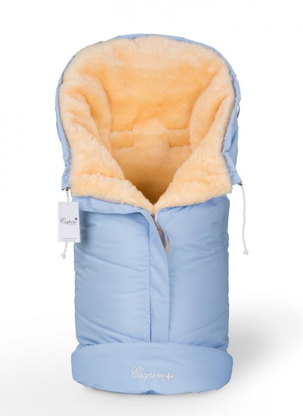 Конверт в коляску Esspero Sleeping Bag (натуральная 100% шерсть) Blue Mountain