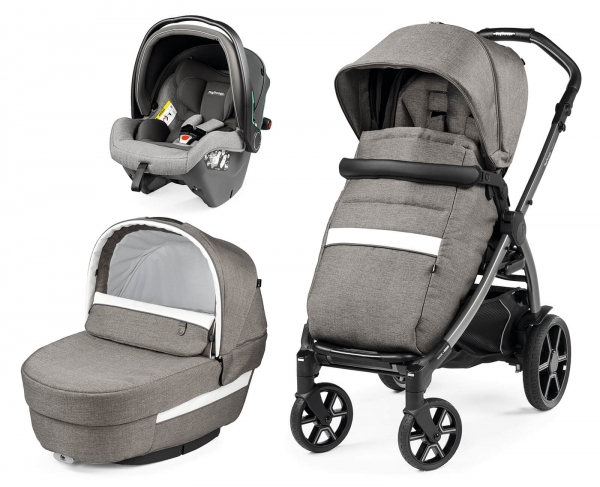 Коляска 3 в 1 Peg Perego Book SLK Modular City Grey