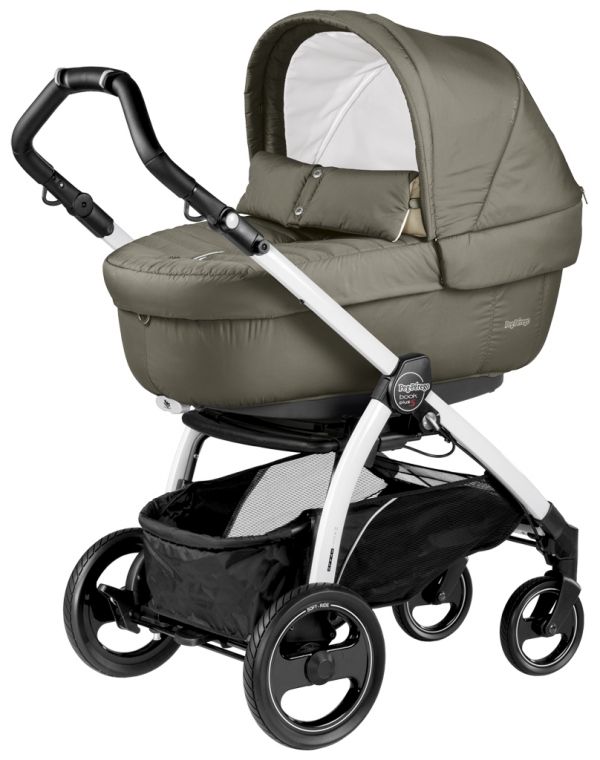 Коляска для новорожденных Peg Perego Book S Elite (шасси Jet) Breeze Kaki