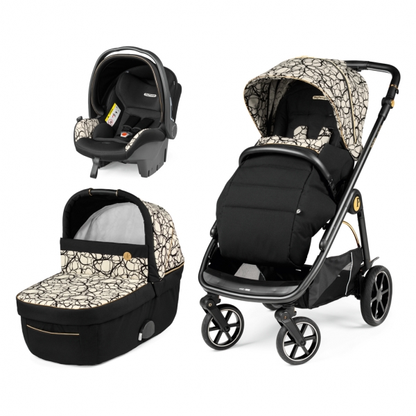 Коляска 3 в 1 Peg Perego Veloce SL Modular Graphic Gold