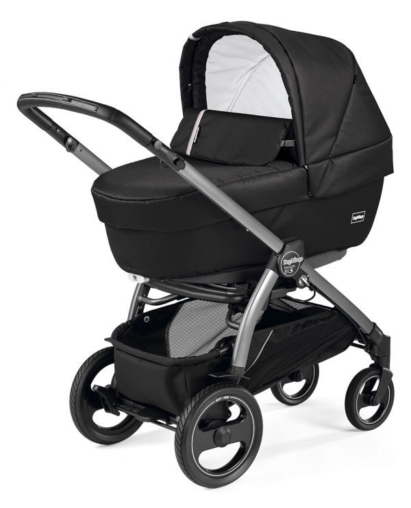 Коляска для новорожденных Peg Perego Book 51 S Elite (шасси White/Black) Class Black