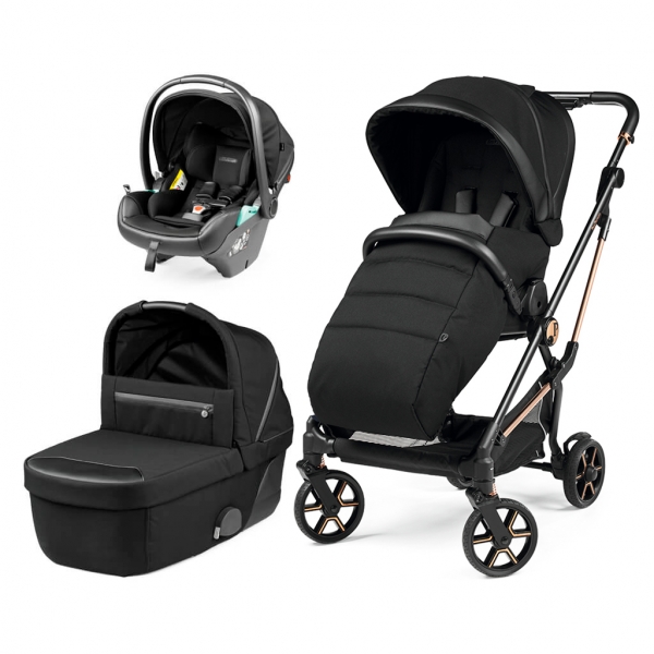 Коляска 3 в 1 Peg Perego Vivace Lounge Modular Special Edition Bronze Noir