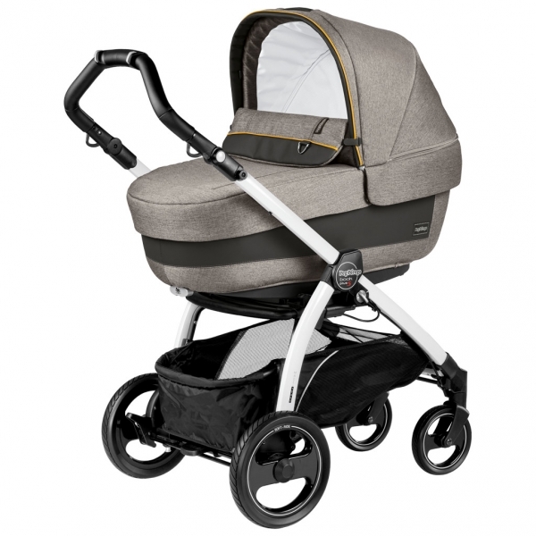 Коляска для новорожденных Peg Perego Book S Elite (шасси Jet) Luxe Grey