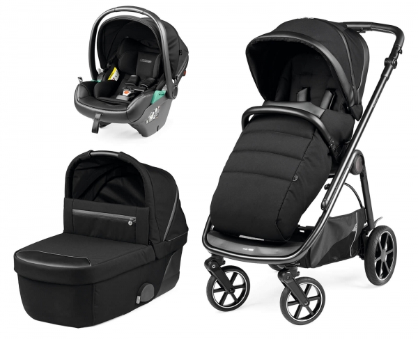 Коляска 3 в 1 Peg Perego Veloce Lounge Modular Special Edition Licorice