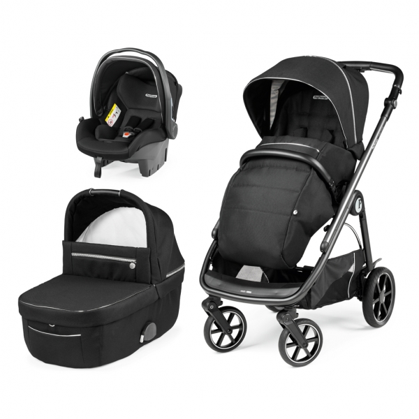 Коляска 3 в 1 Peg Perego Veloce SL Modular Black Shine