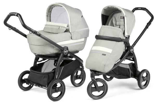 Коляска 2 в 1 Peg Perego Book Scout Elite Combo Luxe Pure